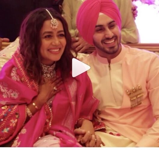 Viral video from Neha Kakkar and Rohanpreet Singh’s roka ceremony lights up the internet